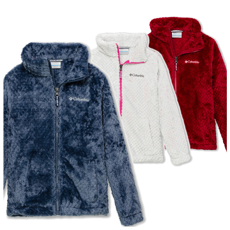 Columbia Fire Side Sherpa Girls Full Zip Fleece