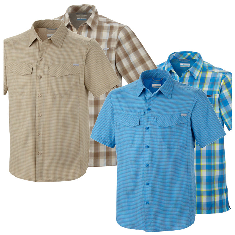 Columbia Silver Ridge Plaid SS Shirt - Mens
