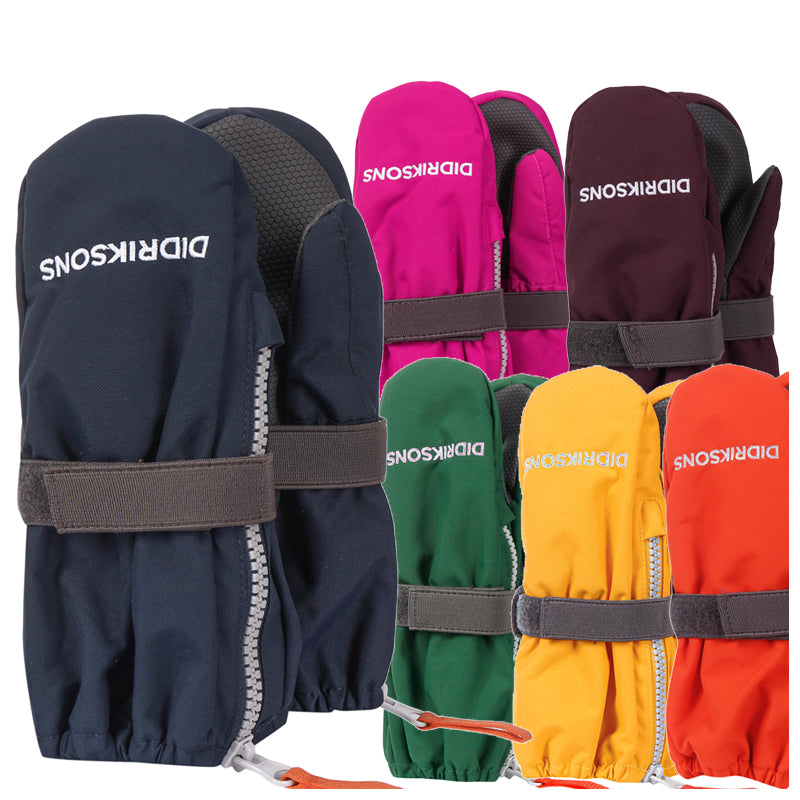 Didriksons Biggles Zip Mittens
