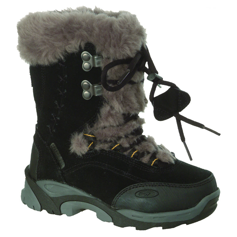 HI-TEC St Moritz 200 JR Junior Winter Boot - Black/Grey