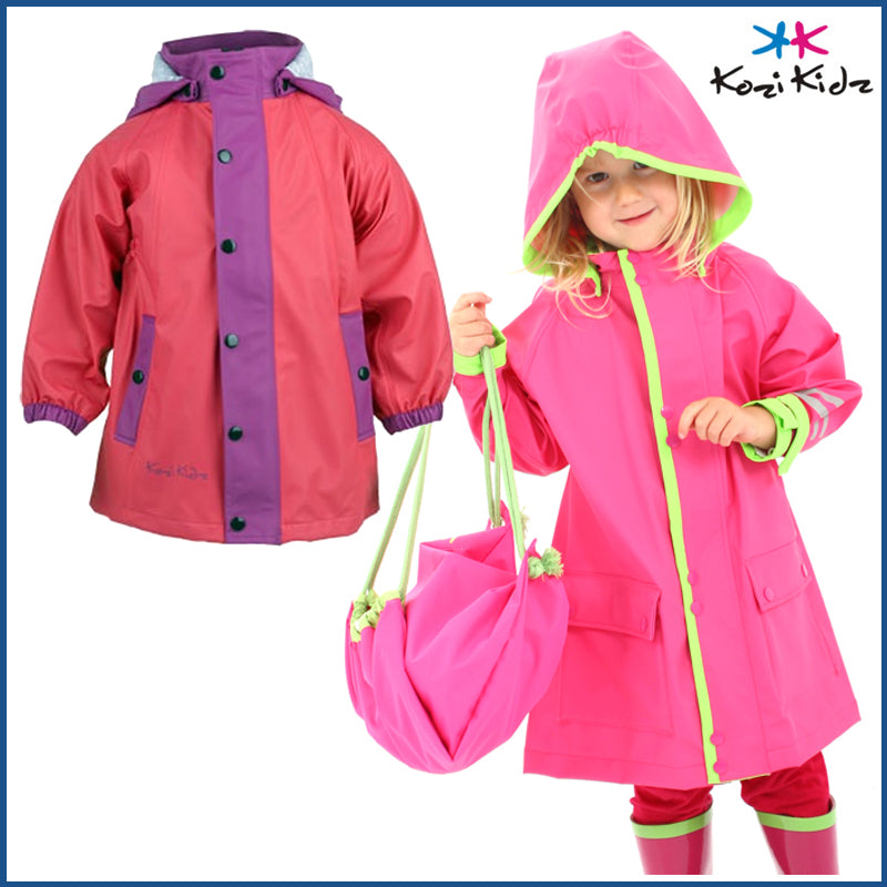 KoziKidz Raincoat - Plain - Girls