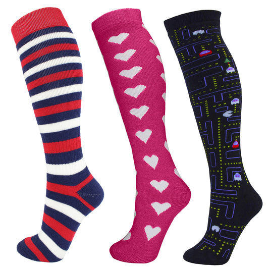 Manbi Performance Patterned Ski Sock - Childrens