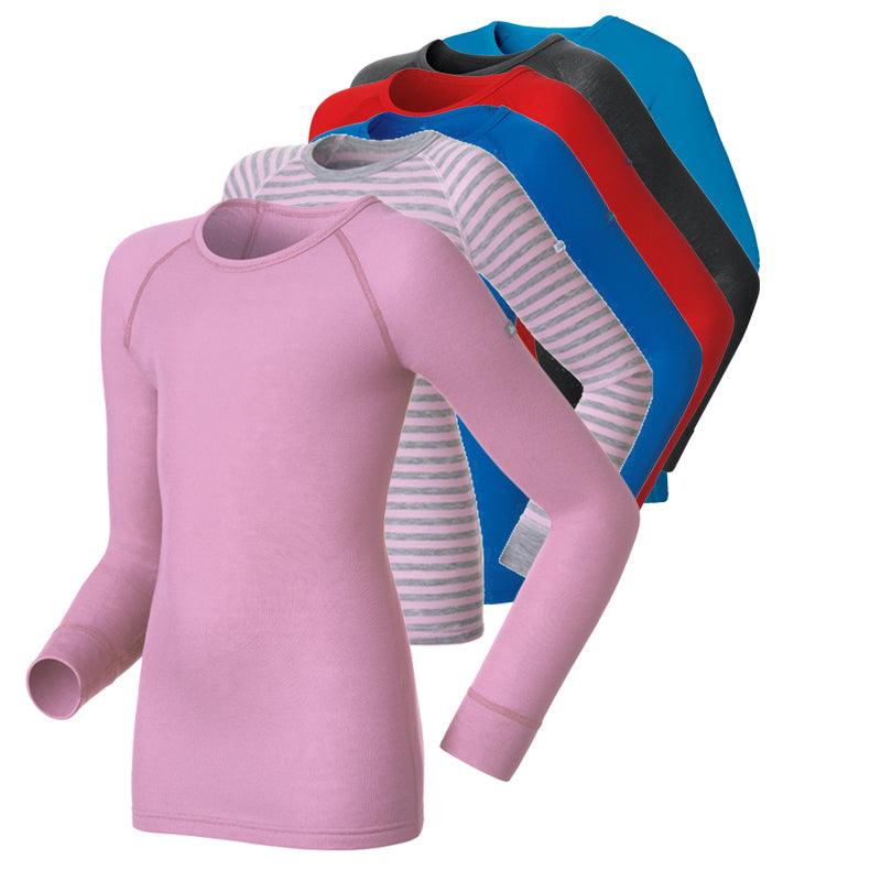 Odlo Kids Warm L/S Crew Neck Shirt