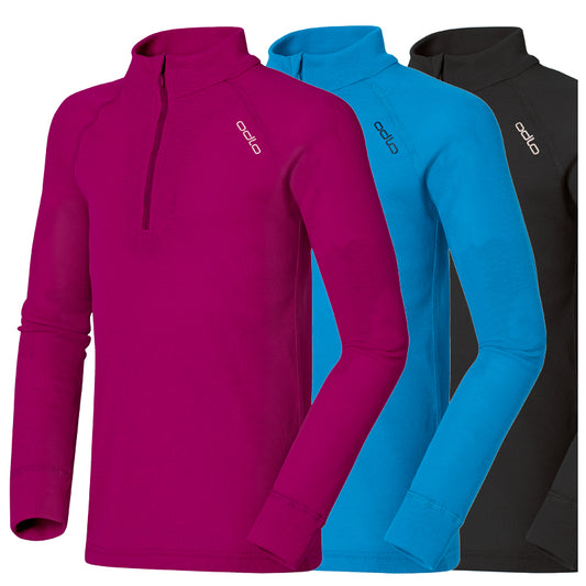 Odlo Kids Warm L/S Turtle Neck Half Zip
