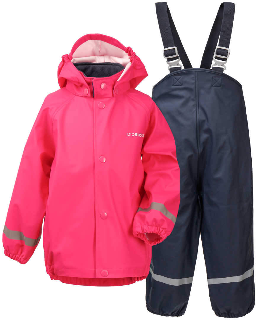 Didriksons Slaskeman Childrens Set — Fuchsia II
